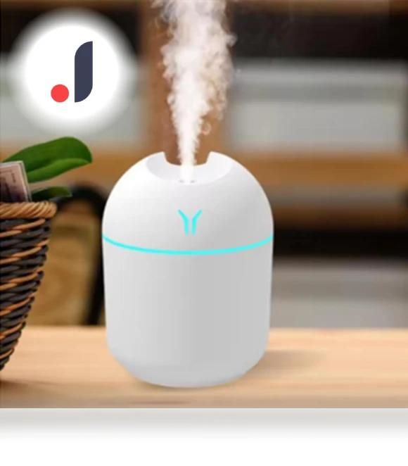 USB Mini Air Humidifier with Essential Oil Diffuser — Diffusers, Makeup Retailer