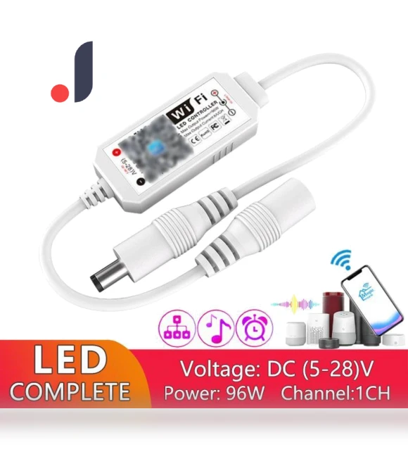 Voice-Controlled LED Light Controller — Smart Home Modules, DGfuming