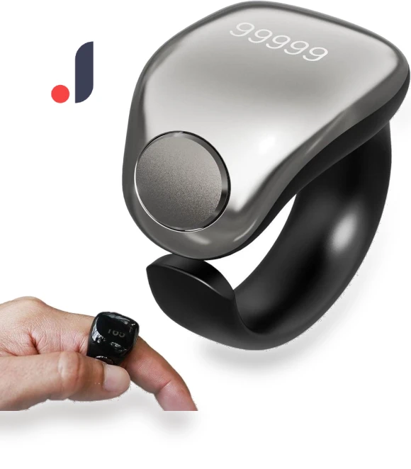 Waterproof Tasbih Counter Zikr Rings — Smart Rings, chongyan