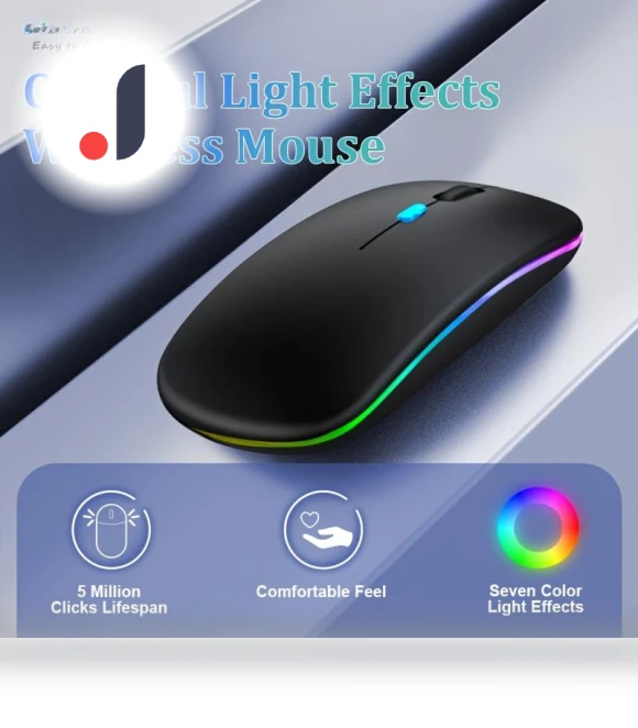 Wireless LED Mouse — Mouse Pads, Mary Von