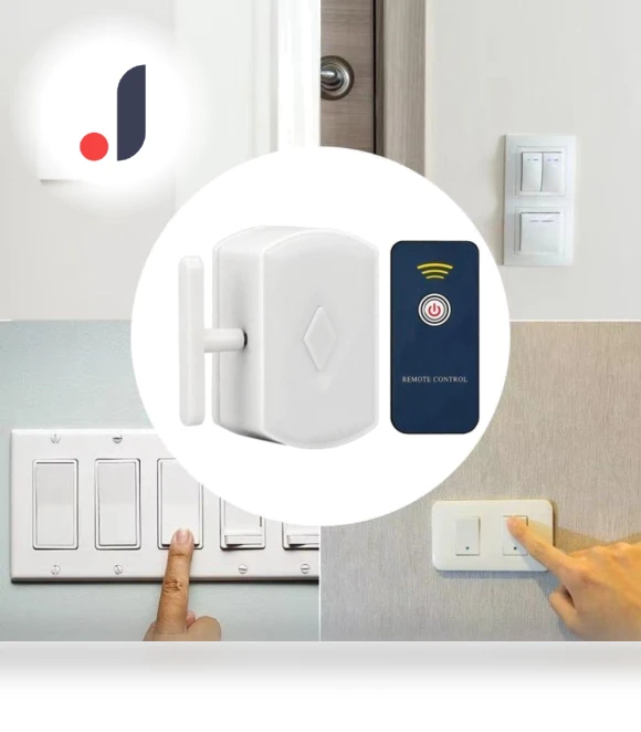 Wireless Light Switch Button — Remote Controls, biaorun