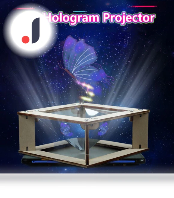 3D Holographic Projection Smartphone Hologram Projector — Interactive Learning Devices, qijuestate