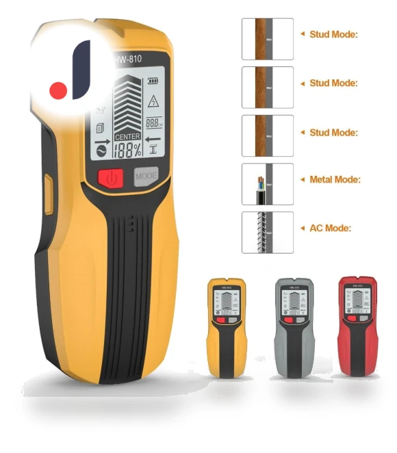 Depth Tracker 6-in-1 Stud Finder — Wall Stud Detectors, hongruid