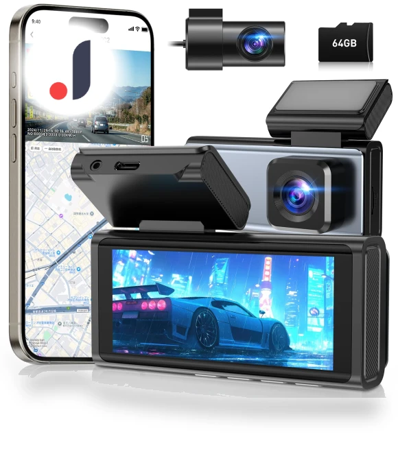 Drive Recorder Front and Rear Camera — Rearview Cameras for Cars, Aqielev