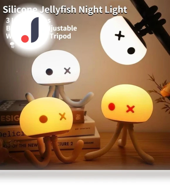Eye Protection LED Jellyfish Lamp — Lamps & Shades, Tymrehtt