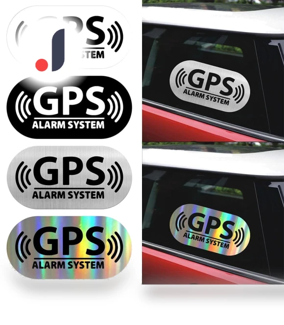 GPS Tracking Vinyl Alarm Sticker — Location Tracking Devices, YTtongyue