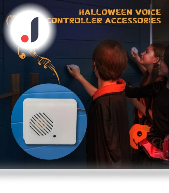 Halloween Sound Sensor with Voice Control — Spooky Sounds, Renran