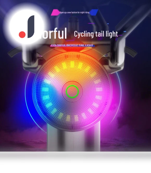 High-Brightness Bicycle Tail Light — Bike Headlights, Zoomer