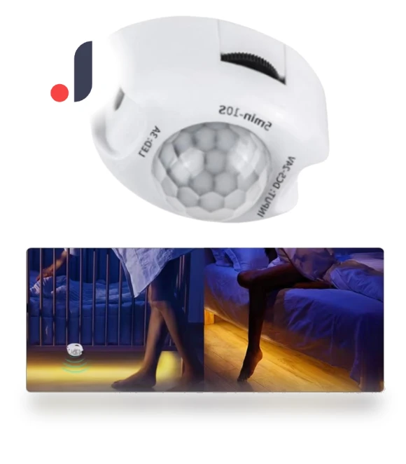 Infrared Motion Detection LED Strip Light Controller — Smart Motion Sensors, CozyHomeDecor