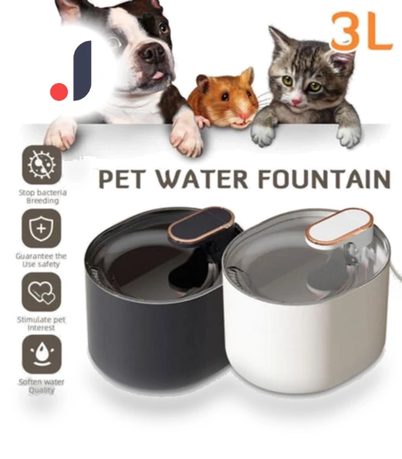 Large Capacity Automatic Pet Water Dispenser — Feeding Supplies, Musk
