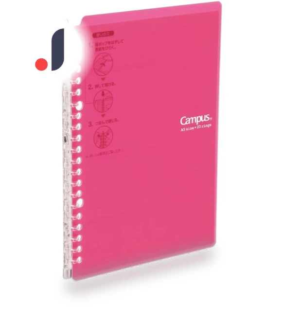 Loose Leaf Binder Smart Ring — , Kokuyo