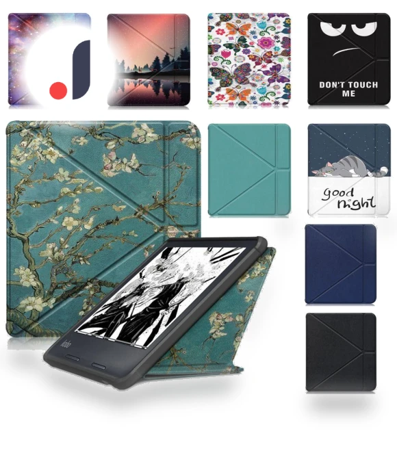 Multi-functional Foldable Stand Smart Case — Digital Reading Devices, WAxiangte