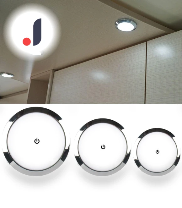 Round Dome LED Touch Ceiling Light — Overhead Lighting, SHgaolan