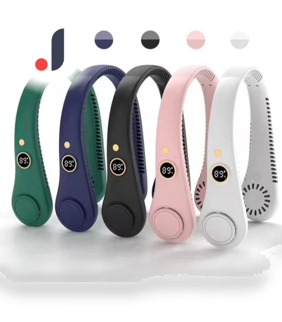 Silent Digital Neck Fan — Portable Cooling Solutions, ElectroCN