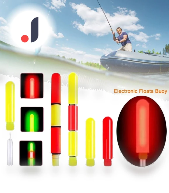 Smart Fishing Float with Color Change Sensor — Bite Indicators, guxuDZ