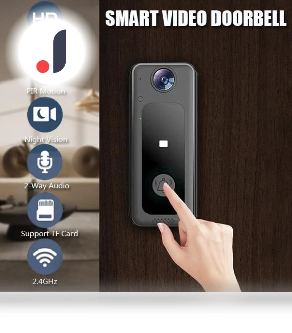 Smart Wireless Video Doorbell — Smart Home Security, MIJIA HOME