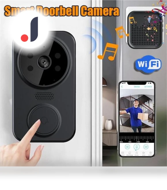Smart Wireless Wi-Fi Video Doorbell — Smart Home Security, MIJIA HOME