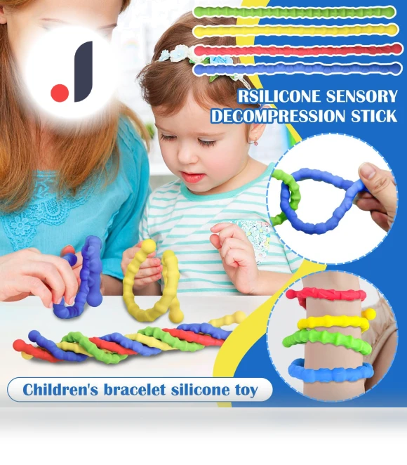 Textured Touch Bracelets — Blocks, Didadi 2