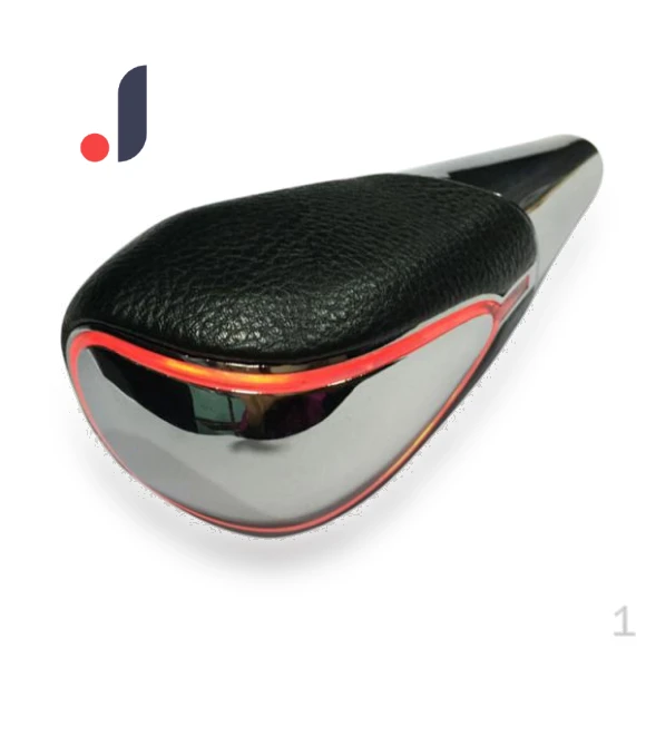 Touch-Activated Red LED Gear Shift Knob — Shift Light, AUTO and MOTO