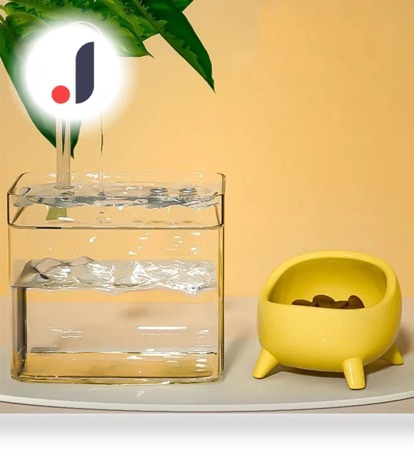 Transparent Cat Water Fountain — Fountains, gaodaidecoe