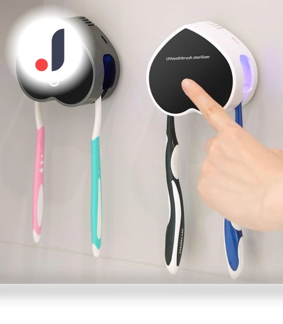 Wall Mounted Smart UV Toothbrush Sterilizer — Travel Toothbrush Holders, Hongpei