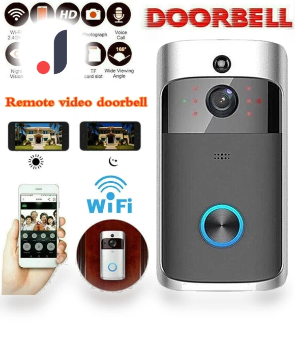 Wireless Video Doorbell — Smart Home Security, Musk