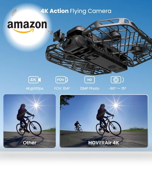 4K Action Flying Camera — Drones, HOVERAir