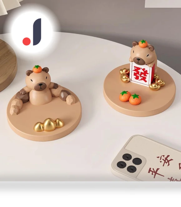 Anti-slip Capybara Mobile Phone Holder — Phone Stands, YajingGlass