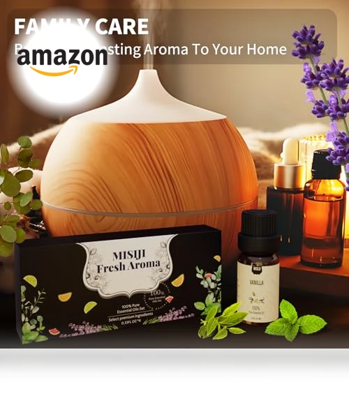 Aromatherapy Essential Oils Set — Scents, MISIJI