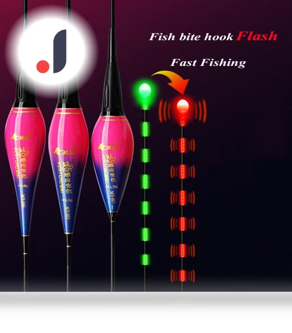 Color Changing Smart LED Fishing Float — Bite Indicators, Inteflooring