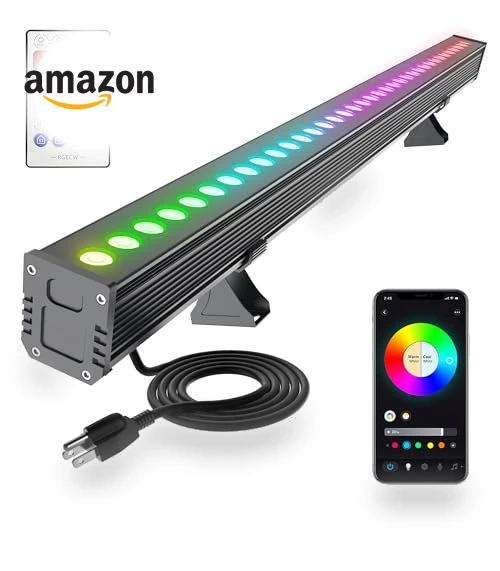 Dimmable Smart Wall Washer Light — Light Bars, Yasotek