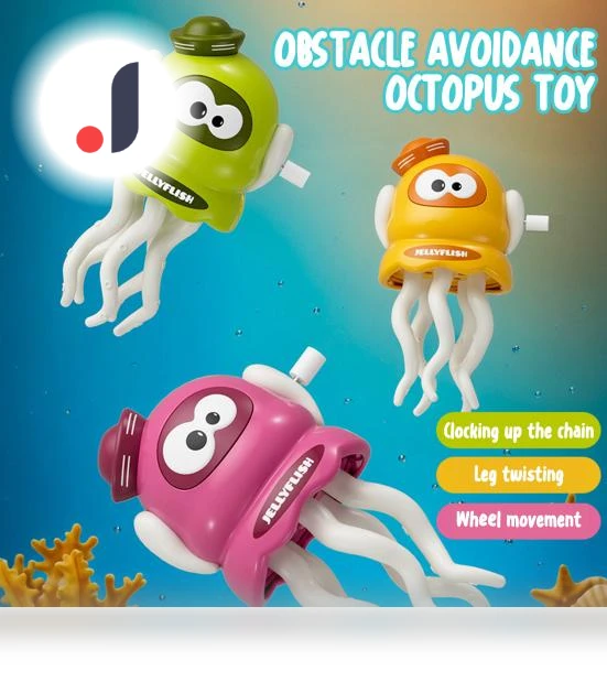 Electric Dancing Octopus Toy — Interactive Learning Devices, EDC Toy