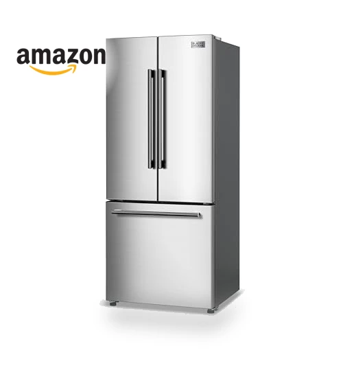 French Door Refrigerator with Built-in Ice Maker — Cooling Solutions, BLACK+DECKER