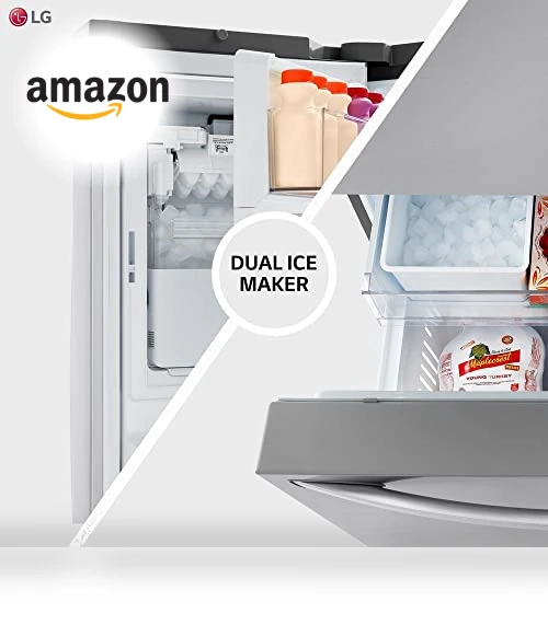 French Door Smart Refrigerator — Mini Fridges, LG