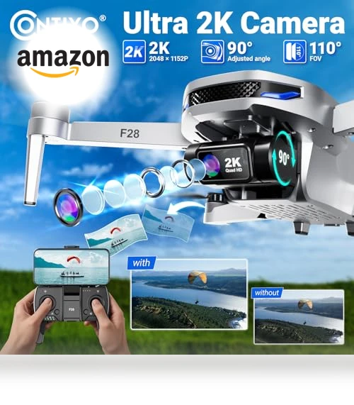 GPS Drone with 2K Camera — Drones, Contixo
