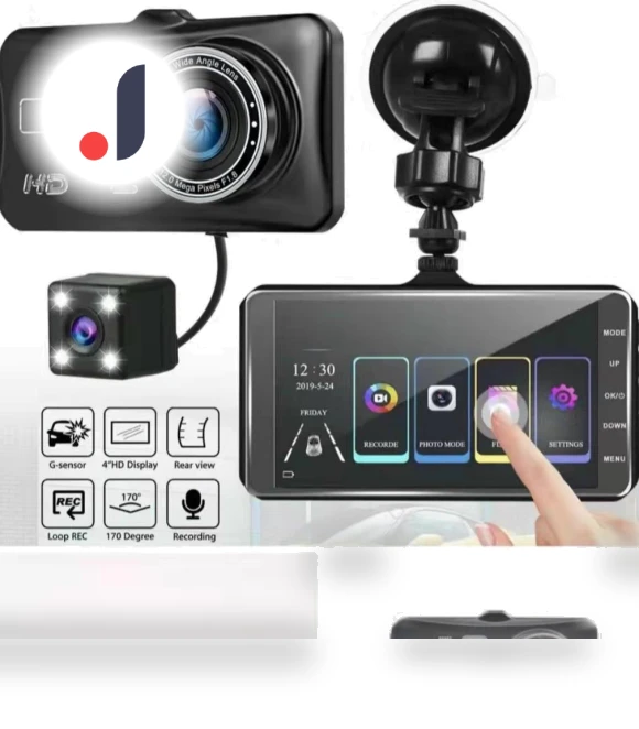 HD Dual Lens Dash Cam — Dashboard Cameras, Global Finds