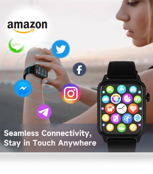 HD Smartwatch with 120 Sports Modes — Smartwatches, TRAUSI