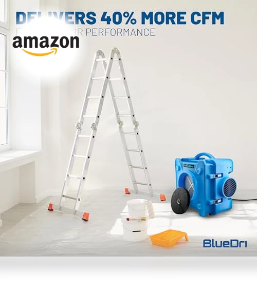 HEPA Air Scrubber — HVAC Filtration, BlueDri