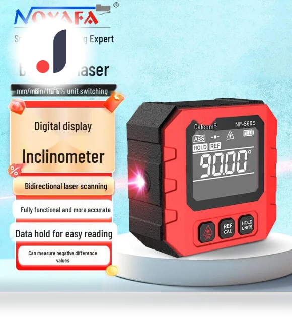 High Precision Digital Inclinometer and Multifunctional Laser Magnetic Level — Precision Measurement Tools, Discount Domain