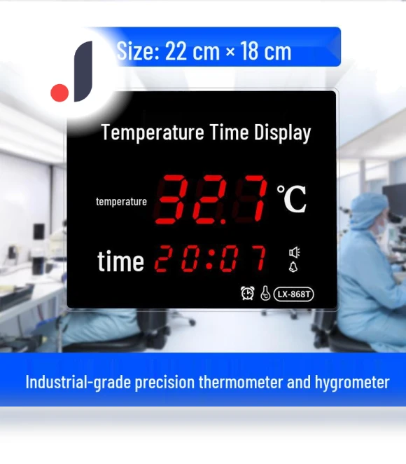 High-Temperature LED Display Controller with Waterproof Probe — Temperature Measurement Tools, Discount Domain