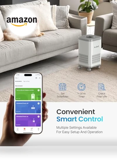 Large Room Air Purifier with HEPA and AOP Alkali Bucket — Activated Carbon Air Purifiers, BWS Alkali Inc.