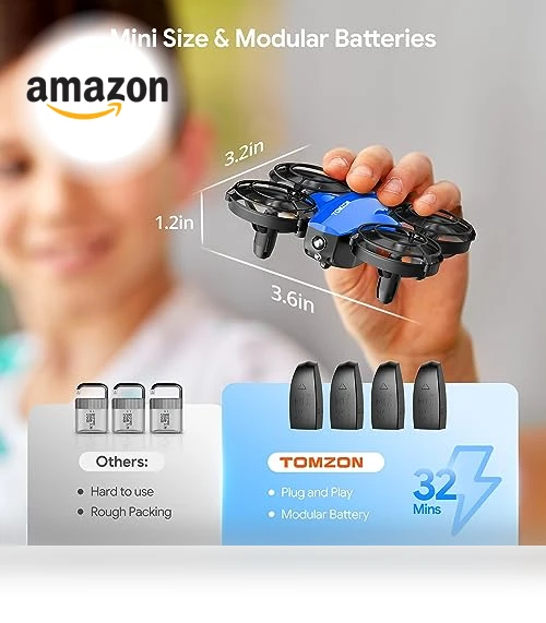 Mini Drone with Battle Mode — Drones, TOMZON
