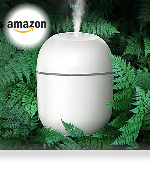 Mini Humidifier with 7 Color LED — Air Moisturizers, HOTFFISH