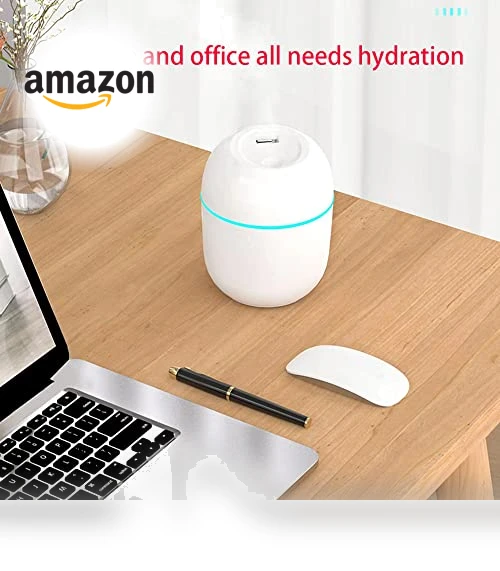 Mini Humidifier with 7 Color LED — Air Moisturizers, HOTFFISH