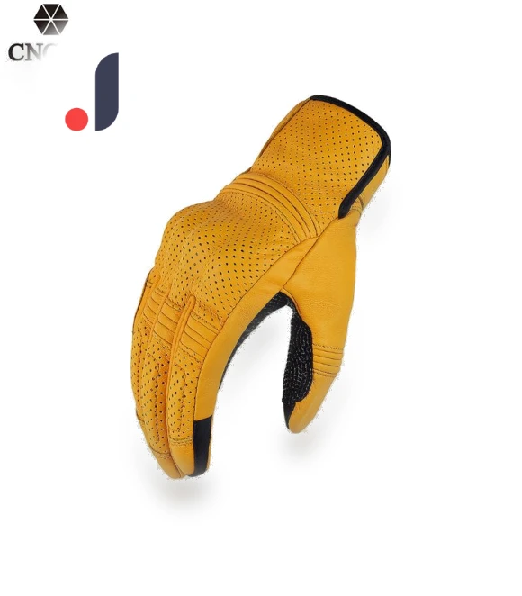 Motorcycle Leather Gloves with Touchscreen — Gloves, Freedom Outdoors