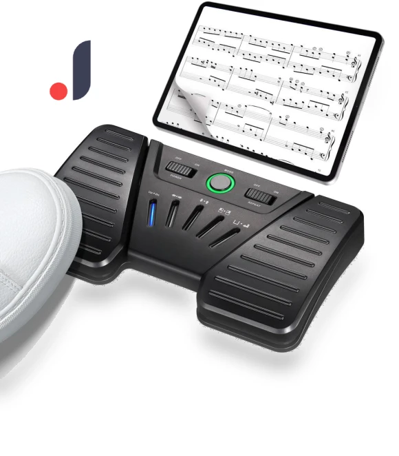 Multifunctional Bluetooth Foot Page Turner — Pedals, The Romantics