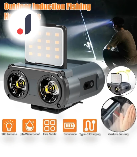 Rechargeable Sensor Headlamp — Flashlights, YWZT Outdoor LED Light