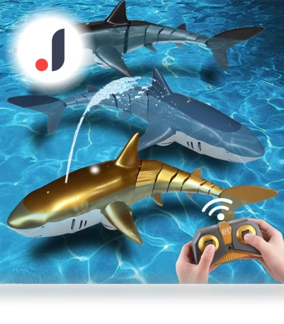Remote Control Shark Submarine Robot — Aquatic Vehicles, qijuestate