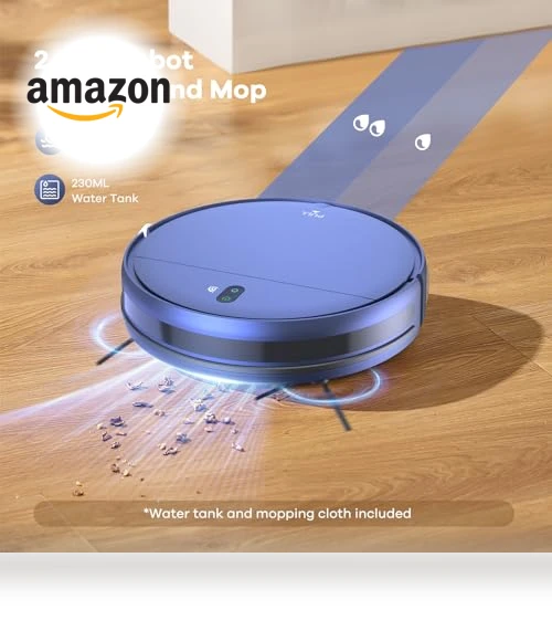 Robot Vacuum and Mop Combo — Smart Cleaning Robots, ZCWA