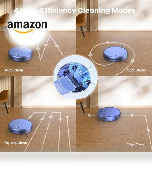 Robot Vacuum and Mop Combo — Smart Cleaning Robots, ZCWA